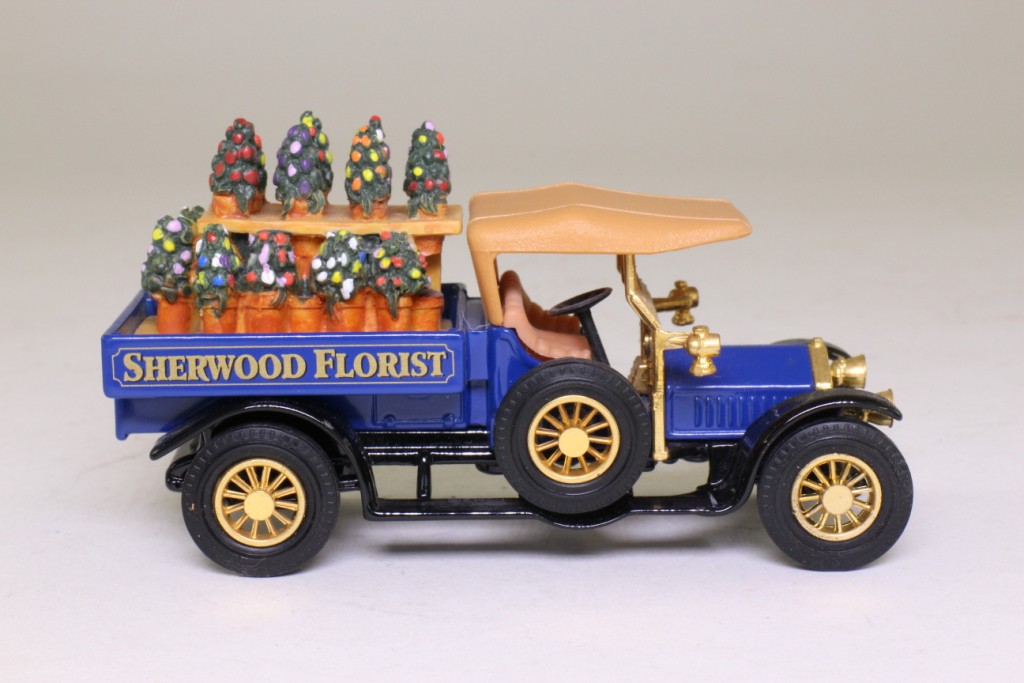 Matchbox Collectibles YY013/SA; 1918 Crossley Lorry; Sherwood Florist; Floral Delivery Truck